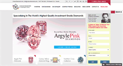 Desktop Screenshot of colourdiamonds.com